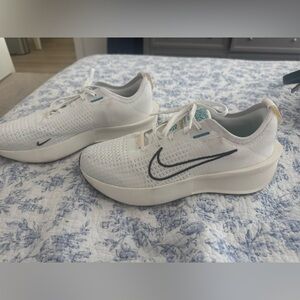 Nike White and Black Athletic Shoes